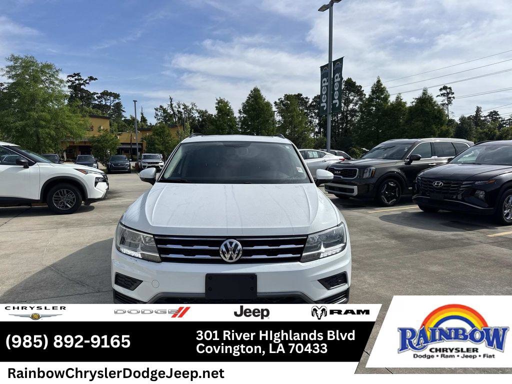 Used 2021 Volkswagen Tiguan SE with VIN 3VV3B7AX8MM103327 for sale in Covington, LA