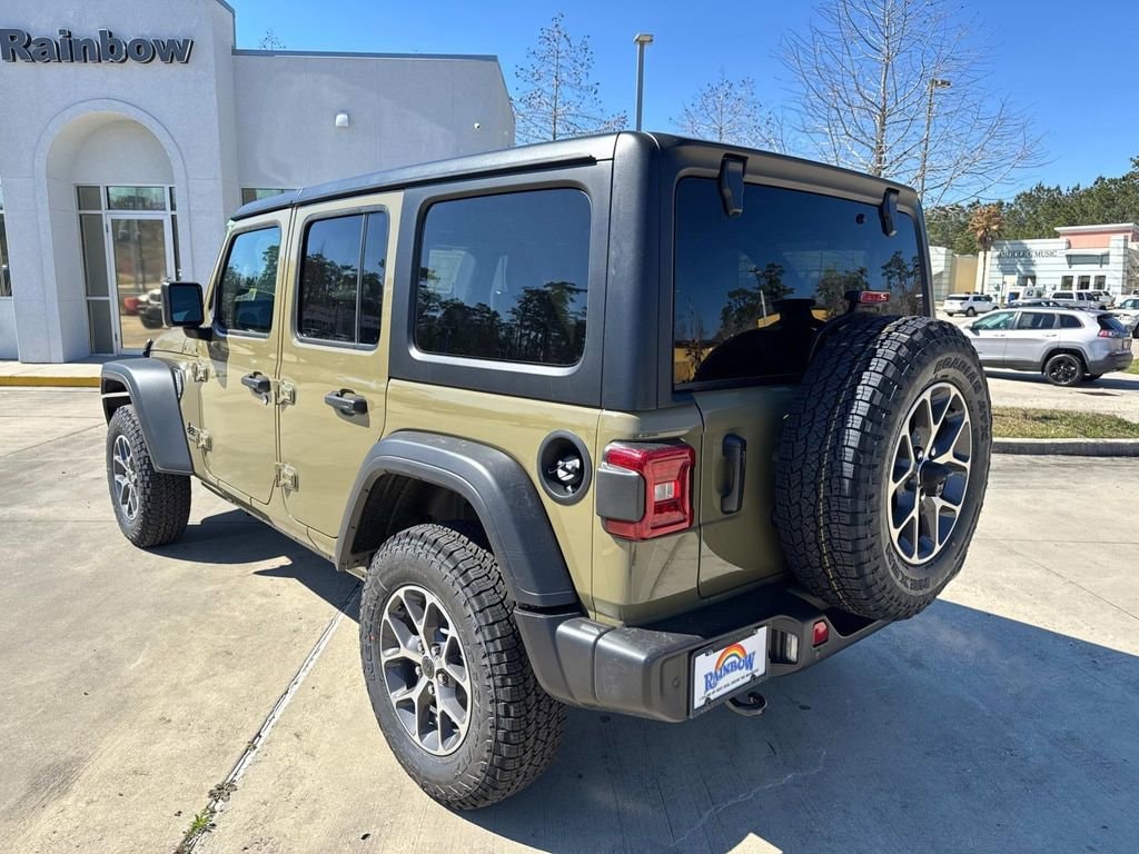 New 2025 Jeep Wrangler 4-DOOR SPORT S Sport Utility
