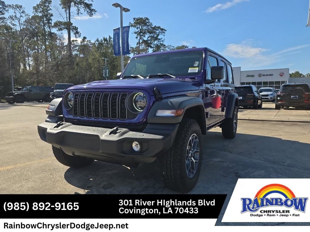 New 2026 Jeep Wrangler 4-DOOR SPORT S Sport Utility