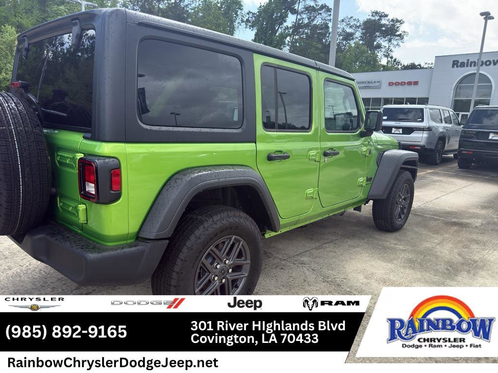 New 2025 Jeep Wrangler 4-DOOR SPORT S Sport Utility