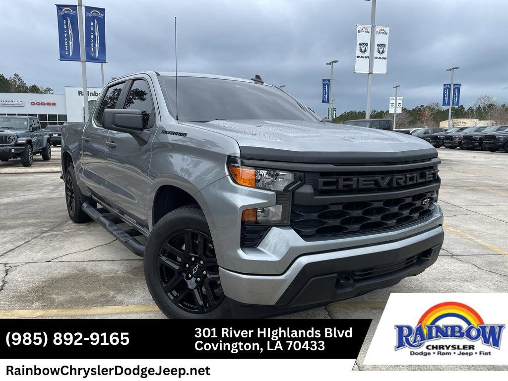 Used 2023 Chevrolet Silverado 1500 Custom Truck Crew Cab