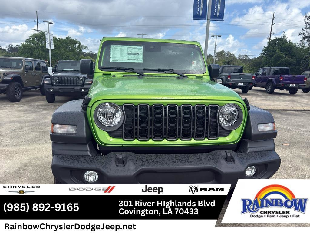 New 2025 Jeep Wrangler 4-DOOR SPORT S Sport Utility