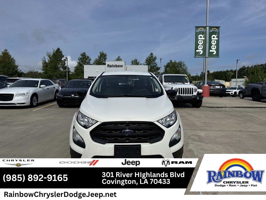 Used 2018 Ford Ecosport S with VIN MAJ3P1RE1JC172346 for sale in Covington, LA