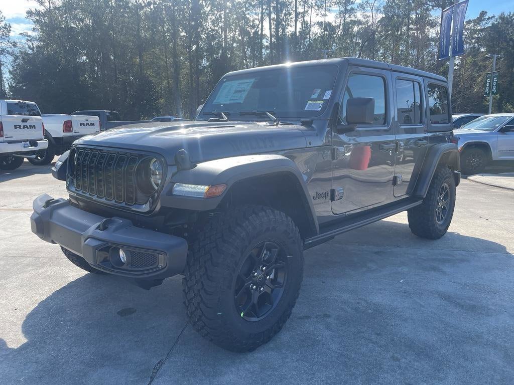 New 2026 Jeep Wrangler 4-DOOR WILLYS Sport Utility