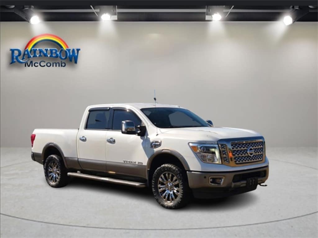 Used 2018 Nissan Titan XD Platinum Reserve Diesel Truck Crew Cab