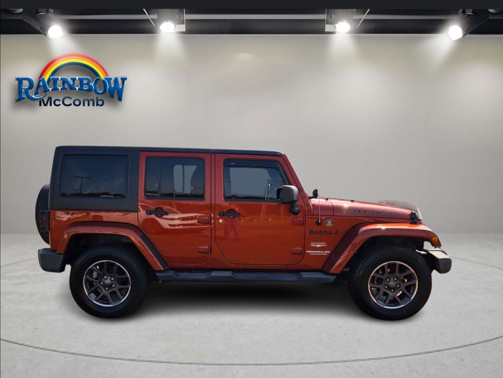 Used 2014 Jeep Wrangler Unlimited Sahara with VIN 1C4BJWEG2EL261800 for sale in McComb, MS