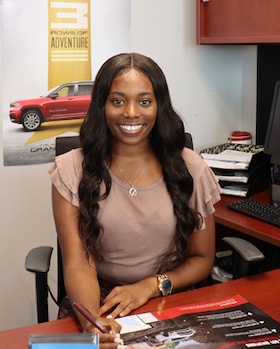 Staff member Daja Issac from 99a2a500c061
