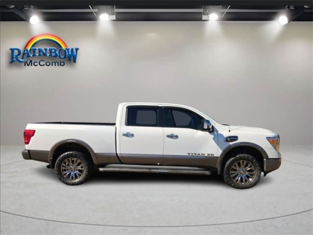 Used 2018 Nissan Titan XD Platinum Reserve Diesel Truck Crew Cab