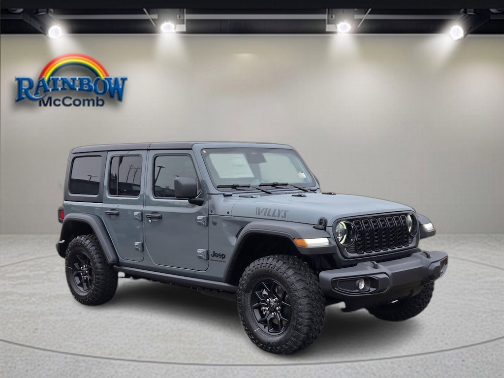 New 2026 Jeep Wrangler 4-DOOR WILLYS Sport Utility