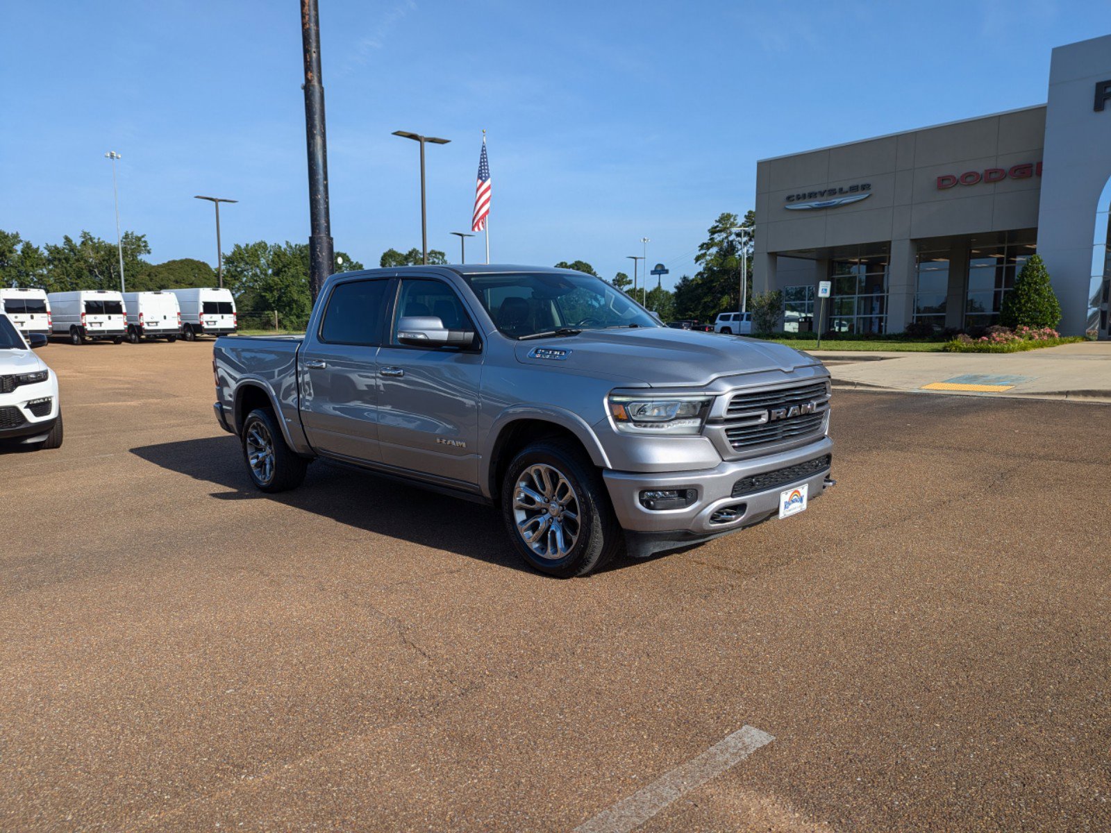 Used 2022 RAM Ram 1500 Pickup Laramie with VIN 1C6RREJT7NN292010 for sale in Mccomb, MS