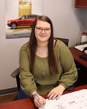 Staff member Ashlynn Maxwell from 8d8380f94467