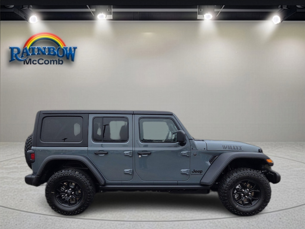 New 2026 Jeep Wrangler 4-DOOR WILLYS Sport Utility