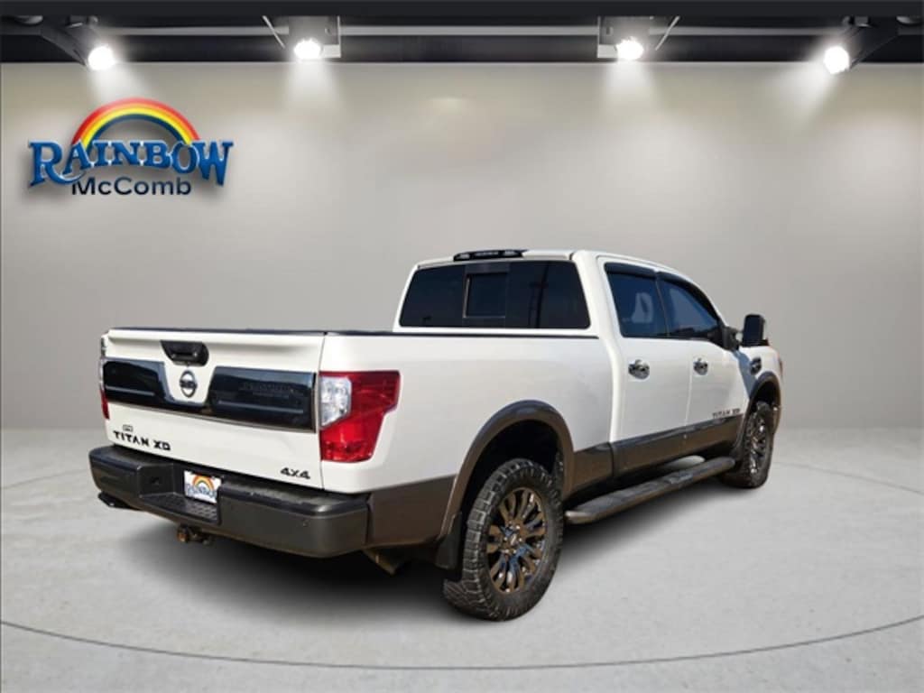 Used 2018 Nissan Titan XD Platinum Reserve Diesel Truck Crew Cab