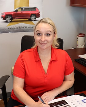 Staff member Ariel Strickland from 63d765cf8edb