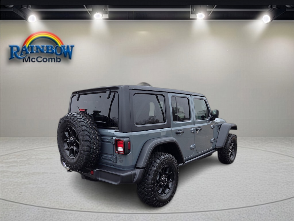 New 2026 Jeep Wrangler 4-DOOR WILLYS Sport Utility