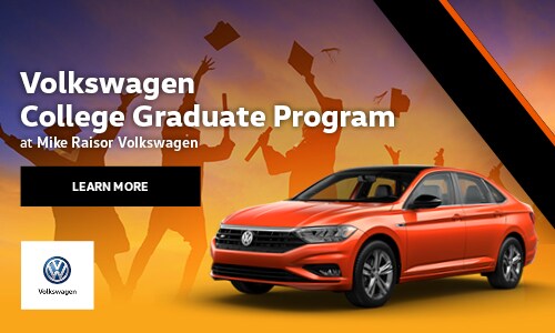 New Vehicle Specials available at Mike Raisor VW