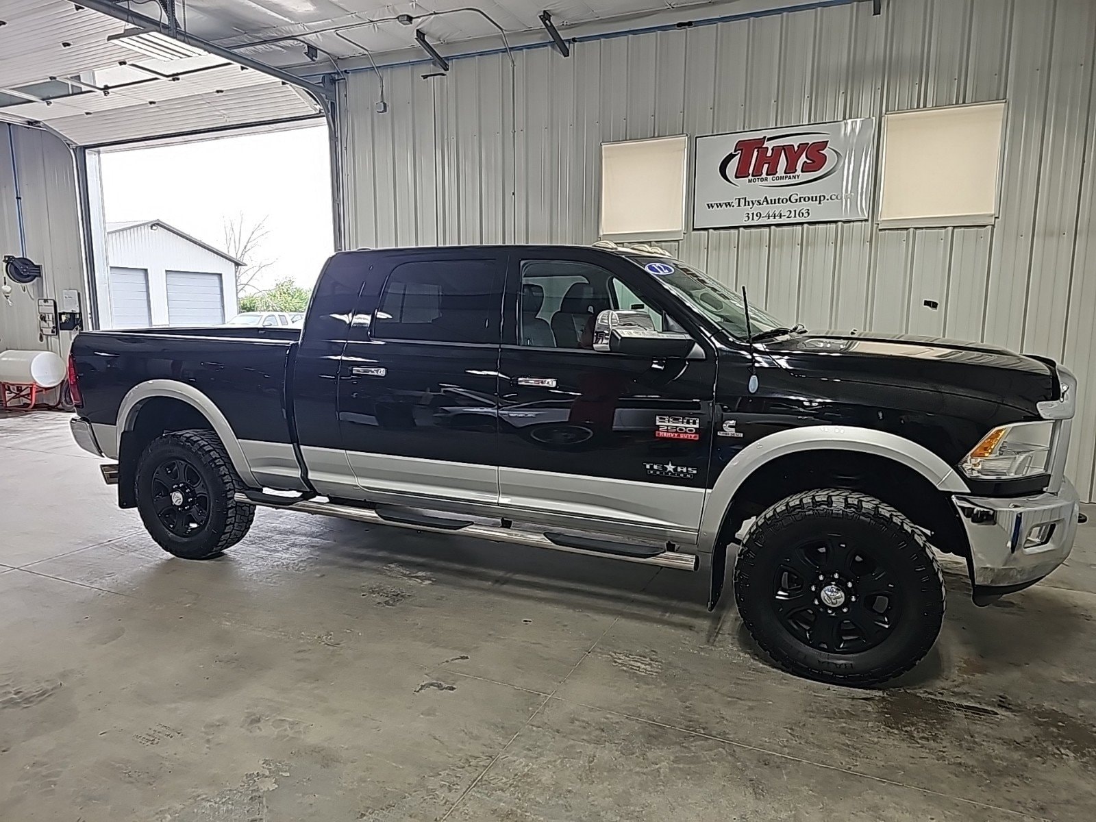 Used 2012 RAM Ram 2500 Pickup Laramie with VIN 3C6UD5NL7CG177237 for sale in Belle Plaine, IA