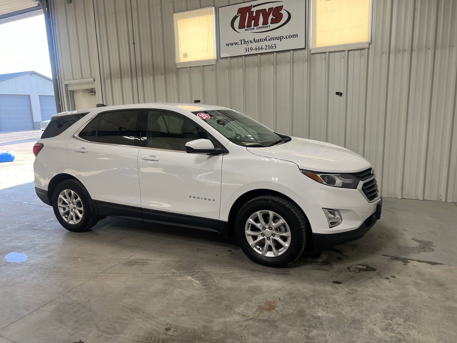 Used 2020 Chevrolet Equinox LT with VIN 3GNAXUEV8LS732120 for sale in Belle Plaine, IA