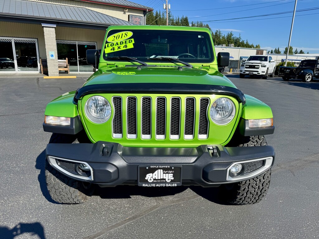 Used 2018 Jeep Wrangler Unlimited Sahara 4x4 SUV