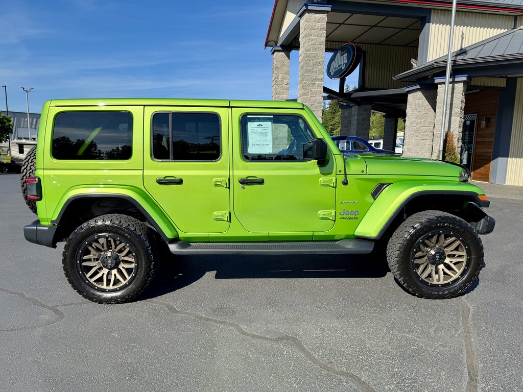 Used 2018 Jeep Wrangler Unlimited Sahara 4x4 SUV