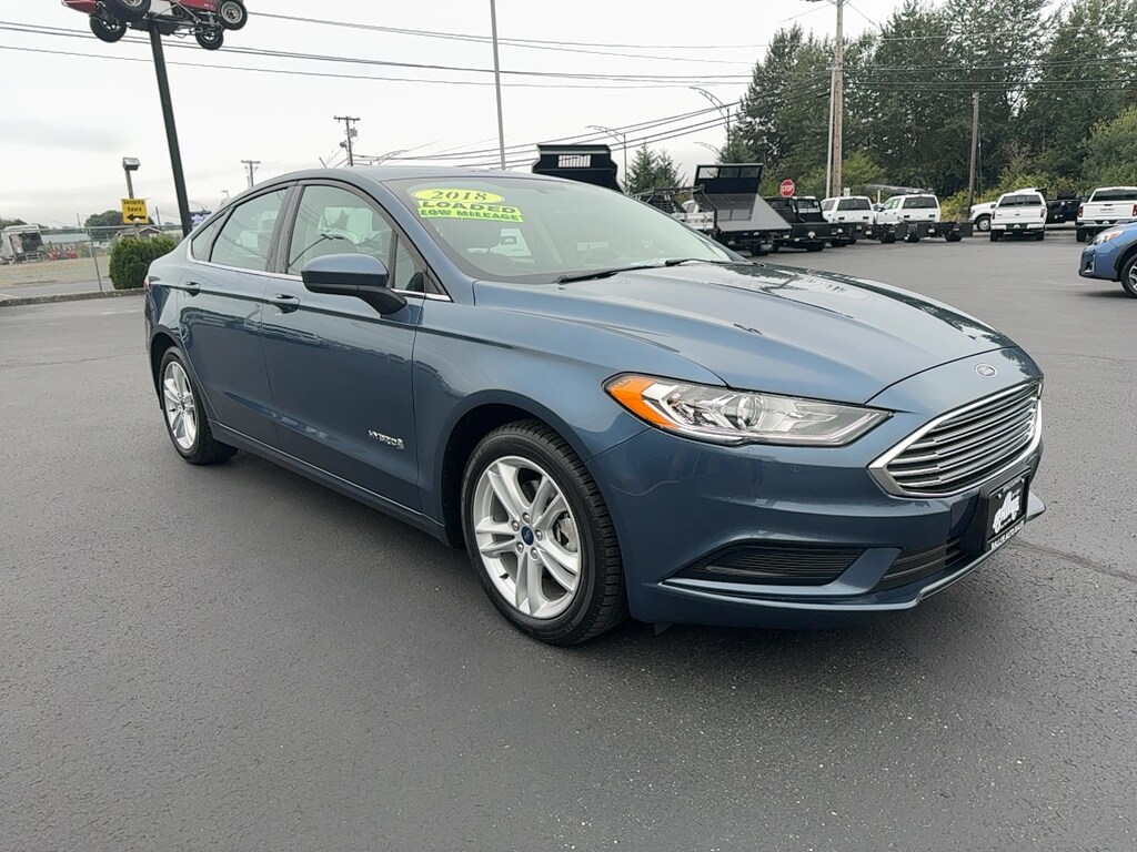 Used 2018 Ford Fusion Hybrid S Sedan