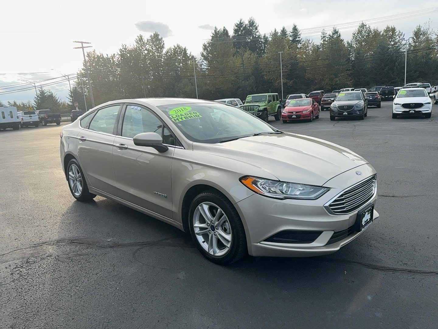 Used 2018 Ford Fusion Hybrid S Sedan