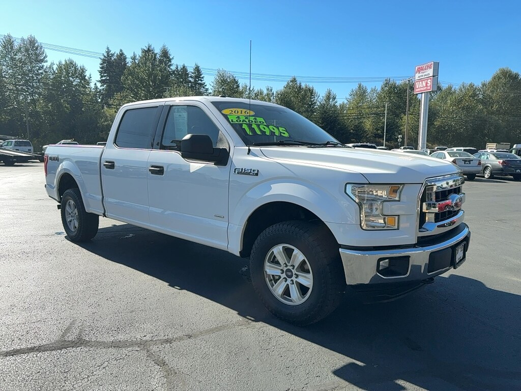 Used 2016 Ford F-150 CREW CAB XLT Truck SuperCrew Cab