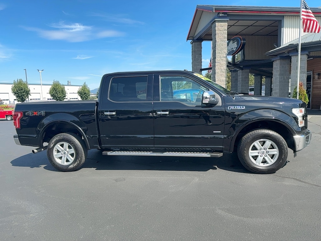 Used 2016 Ford F-150 Super Crew Lariat Truck SuperCrew Cab