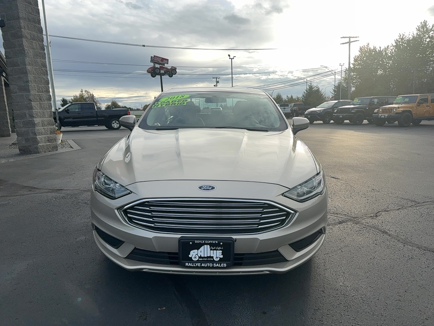 Used 2018 Ford Fusion Hybrid S Sedan