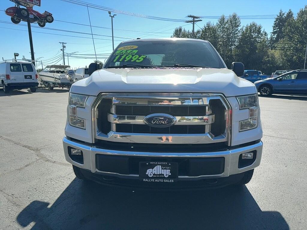 Used 2016 Ford F-150 CREW CAB XLT Truck SuperCrew Cab