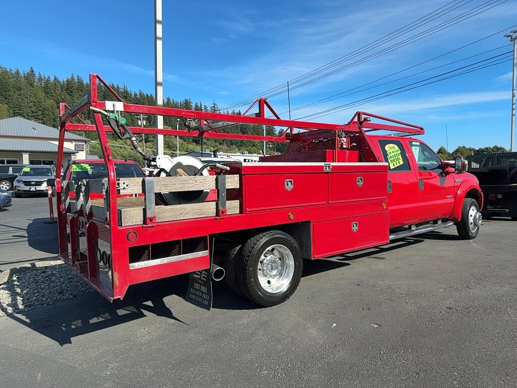 Used 2006 Ford F-450 Lariat 12ft Utility Box Truck Crew Cab