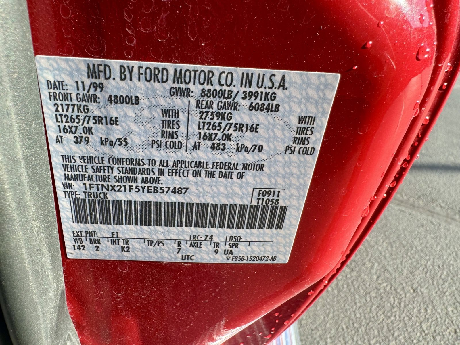 2000 Ford F-250 Super Duty XL - Photo 30