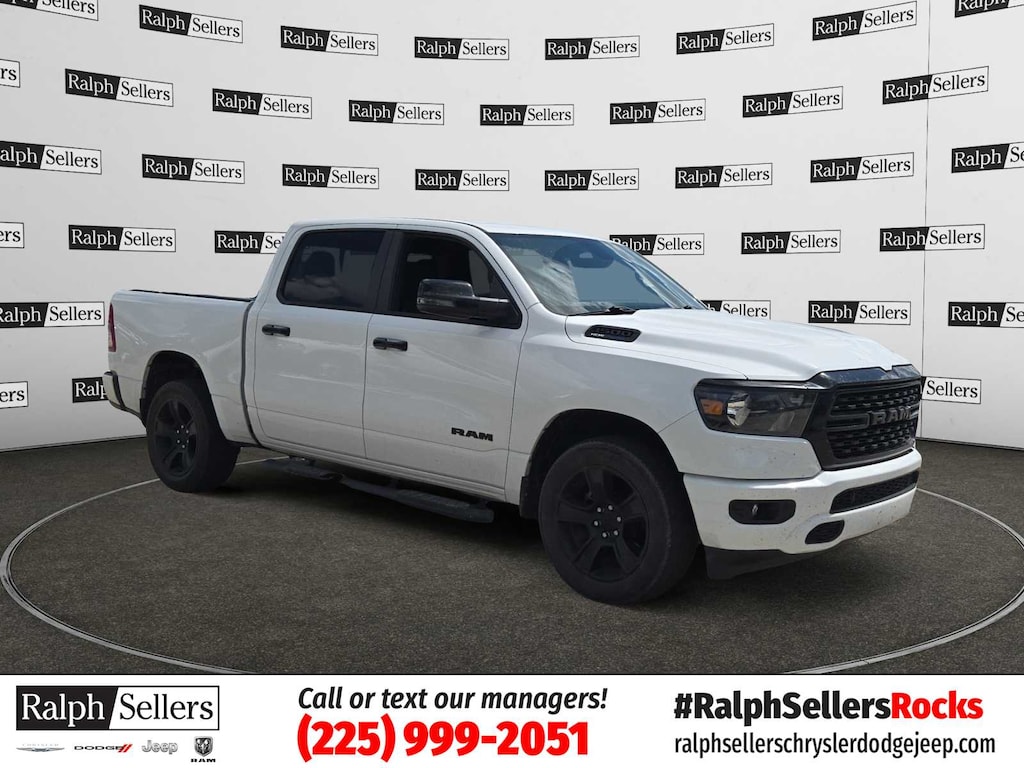 Used 2024 Ram 1500 Big Horn 4x2 Crew Cab 57 Box Truck