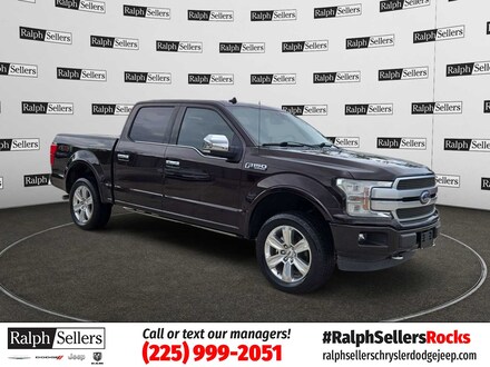 2019 Ford F-150 Platinum 4WD Supercrew 5.5 Box Truck