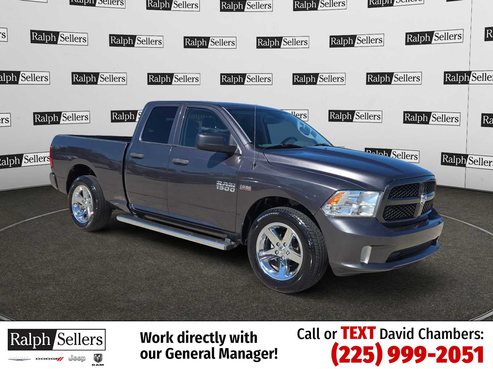 Used 2016 RAM Ram 1500 Pickup Express with VIN 1C6RR6FT1GS421376 for sale in Gonzales, LA