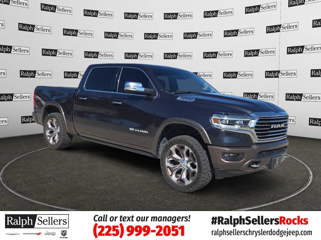 Used 2020 Ram 1500 Longhorn 4x4 Crew Cab 57 Box Truck