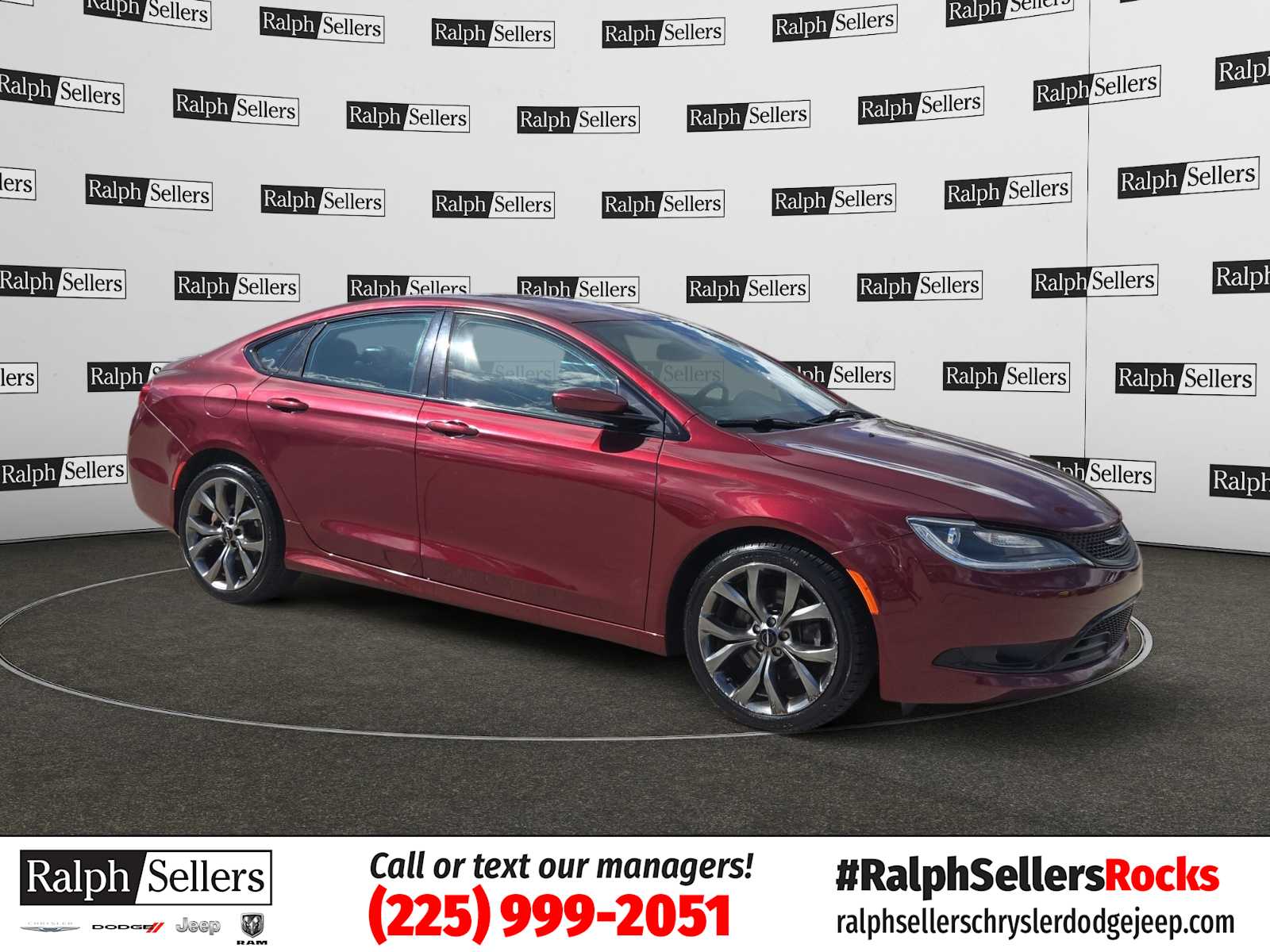 2016 Chrysler 200 S