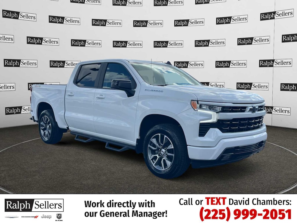 Used 2025 Chevrolet Silverado 1500 RST 4WD Crew Cab 147 Truck