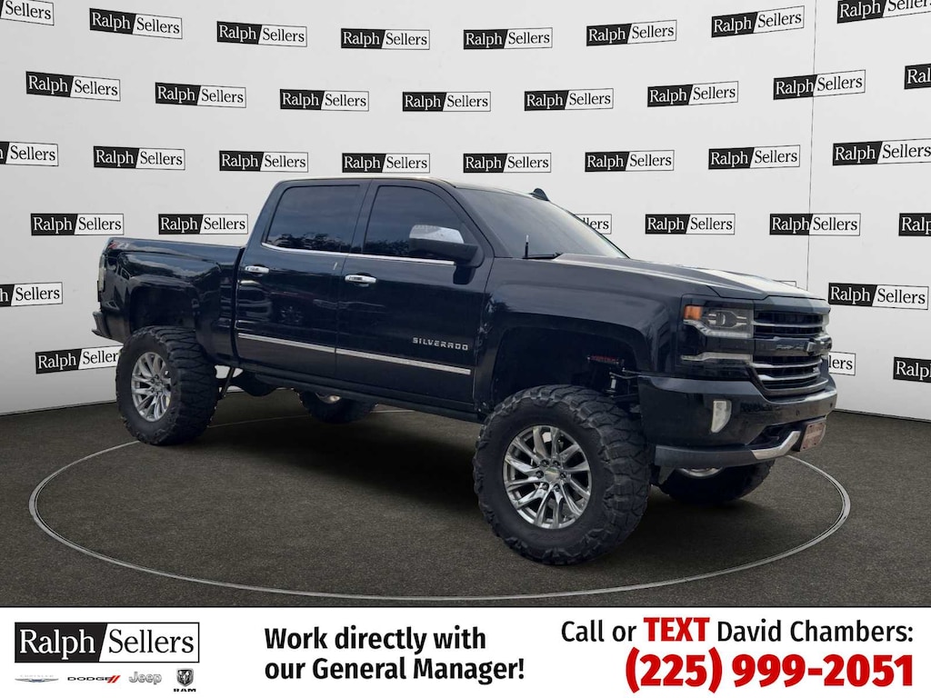 Used 2018 Chevrolet Silverado 1500 LTZ 4WD Crew Cab 143.5 Truck