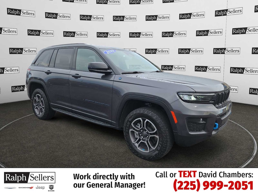 Used 2023 Jeep Grand Cherokee 4xe Trailhawk SUV
