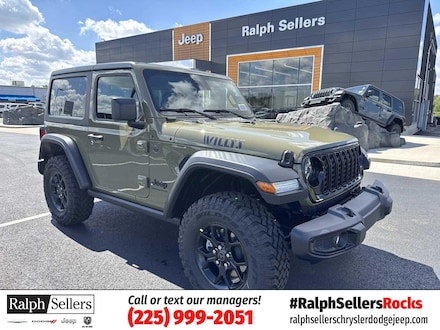 2025 Jeep Wrangler 2dr Willys 4x4 Sport Utility