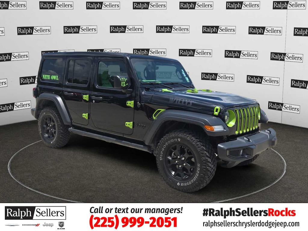 Used 2023 Jeep Wrangler Willys SUV