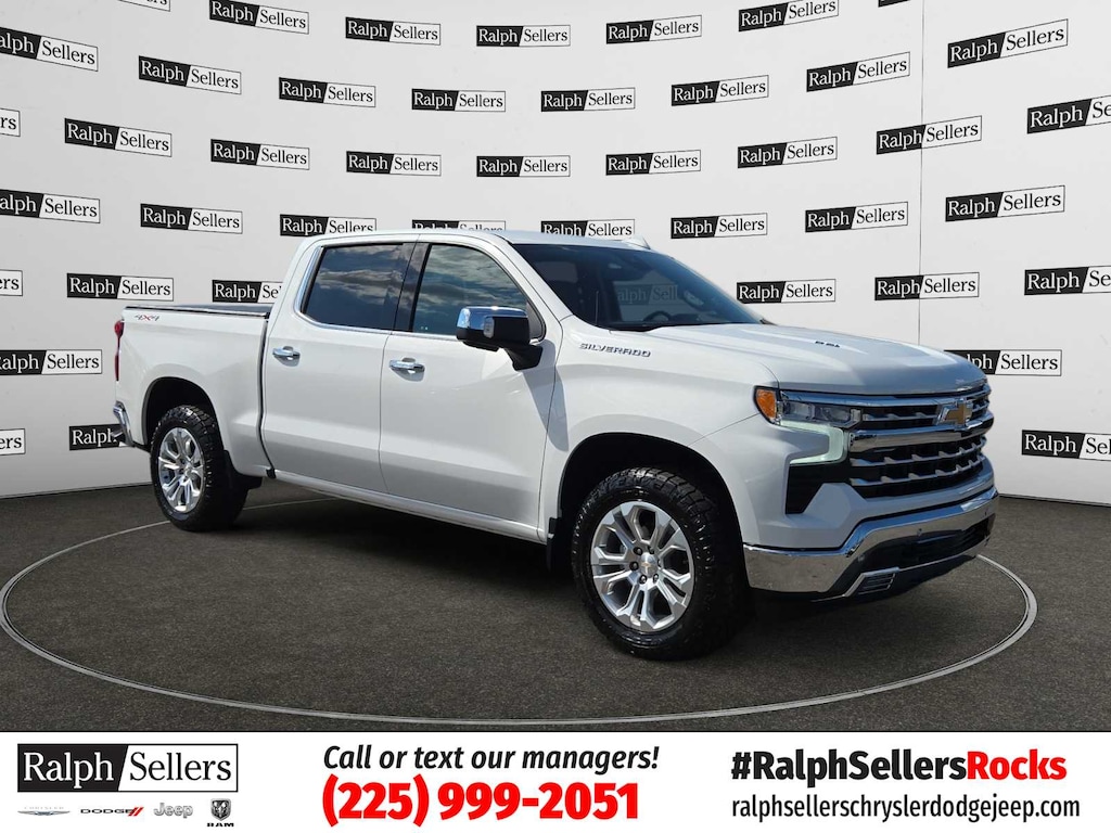 Used 2024 Chevrolet Silverado 1500 LTZ 4WD Crew Cab 147 Truck