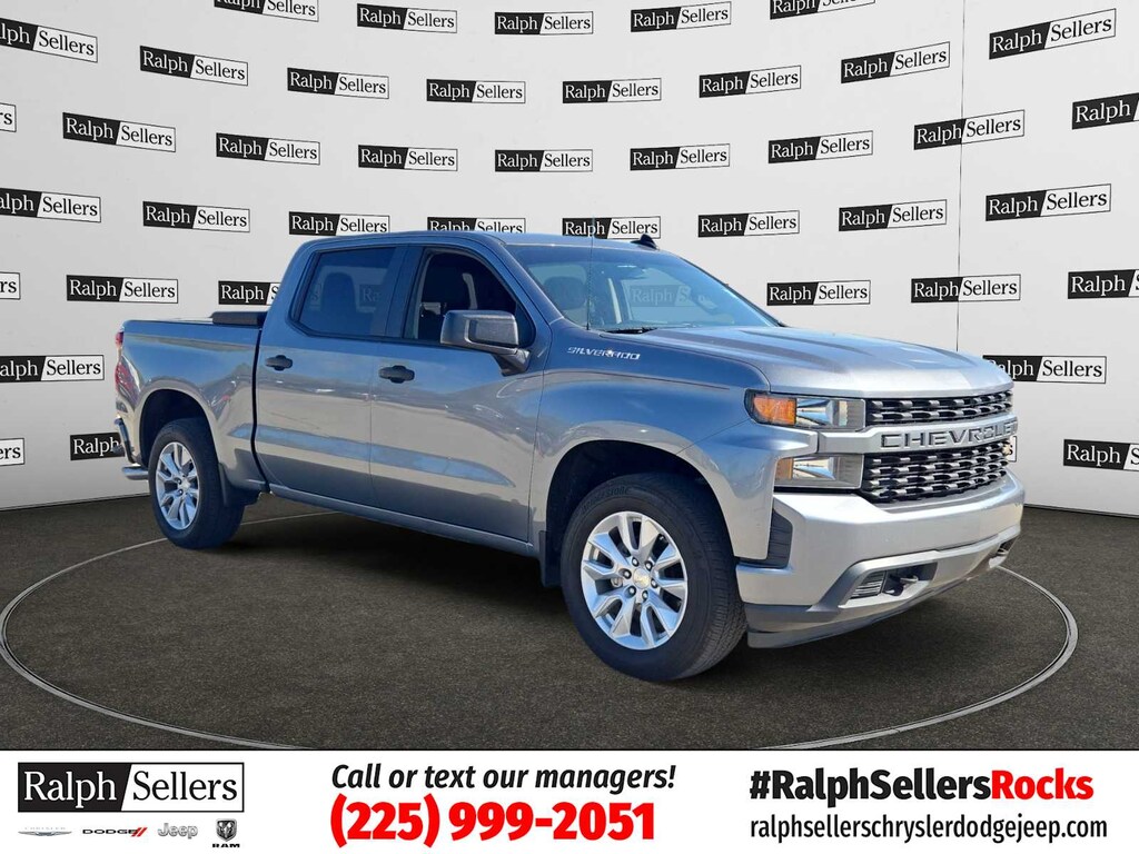 Used 2020 Chevrolet Silverado 1500 Custom 2WD Crew Cab 147 Truck