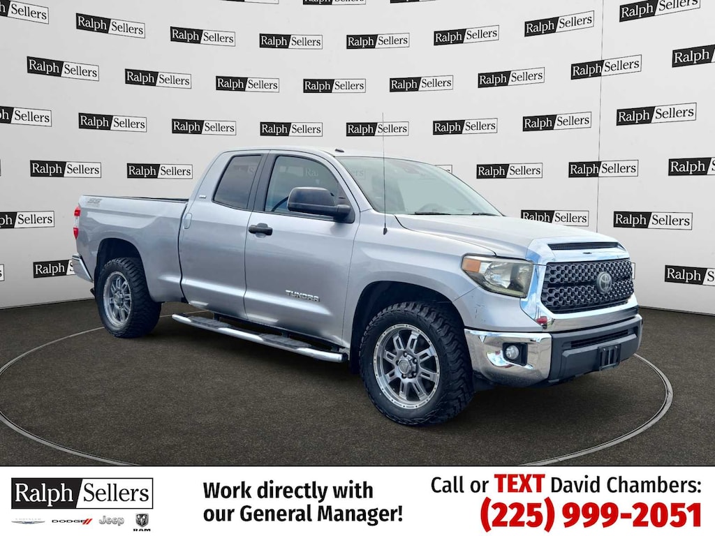 Used 2018 Toyota Tundra SR5 Double Cab 6.5 Bed 4.6L (GS) Truck