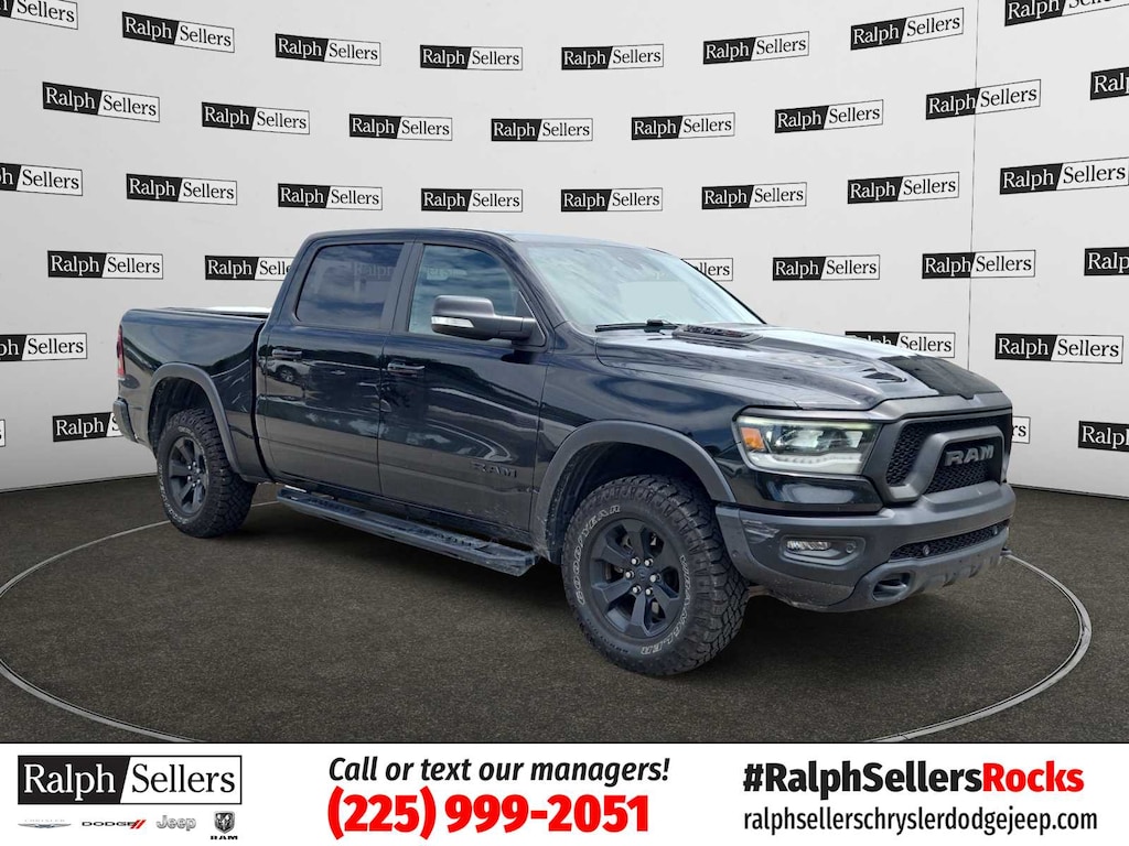 Used 2022 Ram 1500 Rebel 4x4 Crew Cab 57 Box Truck