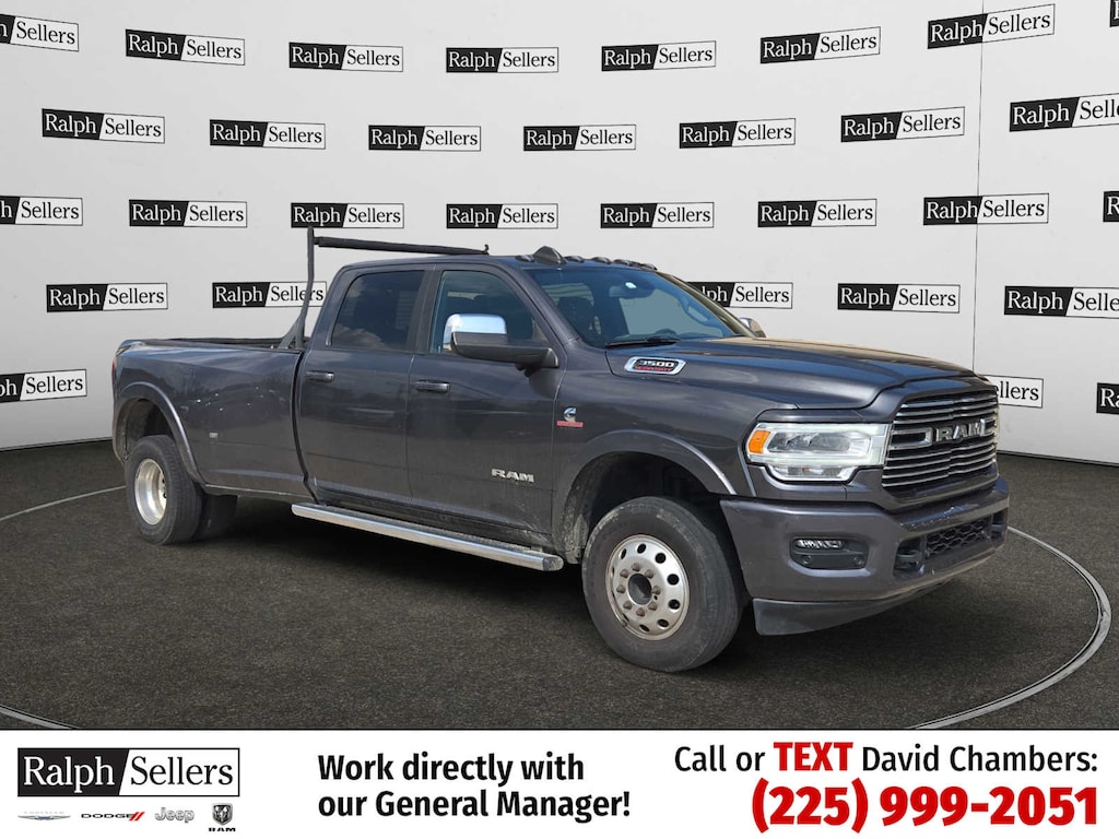 Used 2022 Ram 3500 Laramie 4x4 Crew Cab 8 Box Truck