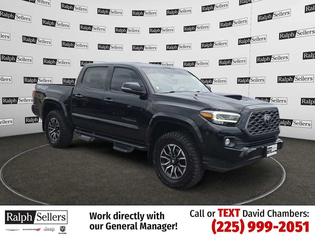 Used 2022 Toyota Tacoma TRD Sport Double Cab 5 Bed V6 MT (SE) Truck