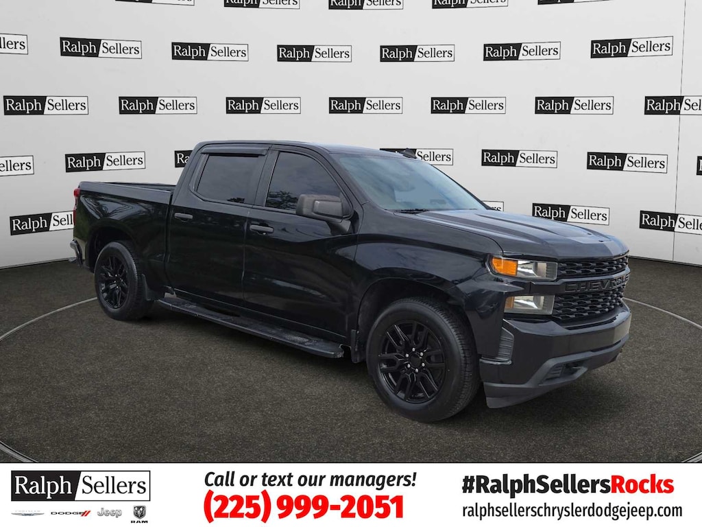 Used 2021 Chevrolet Silverado 1500 Custom 2WD Crew Cab 147 2WD Crew Cab 147