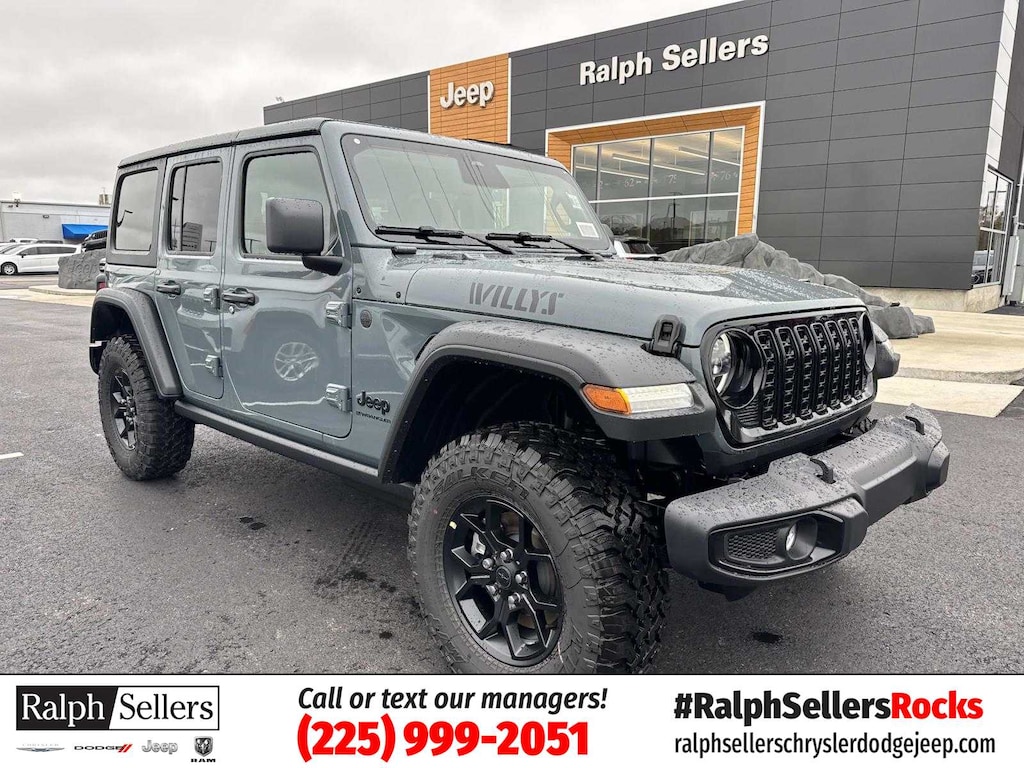 New 2026 Jeep Wrangler 4dr Willys 4x4 Sport Utility